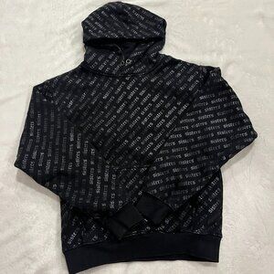 SISTERS By James Charles Monogram Hoodie Sweatshirt Black Small